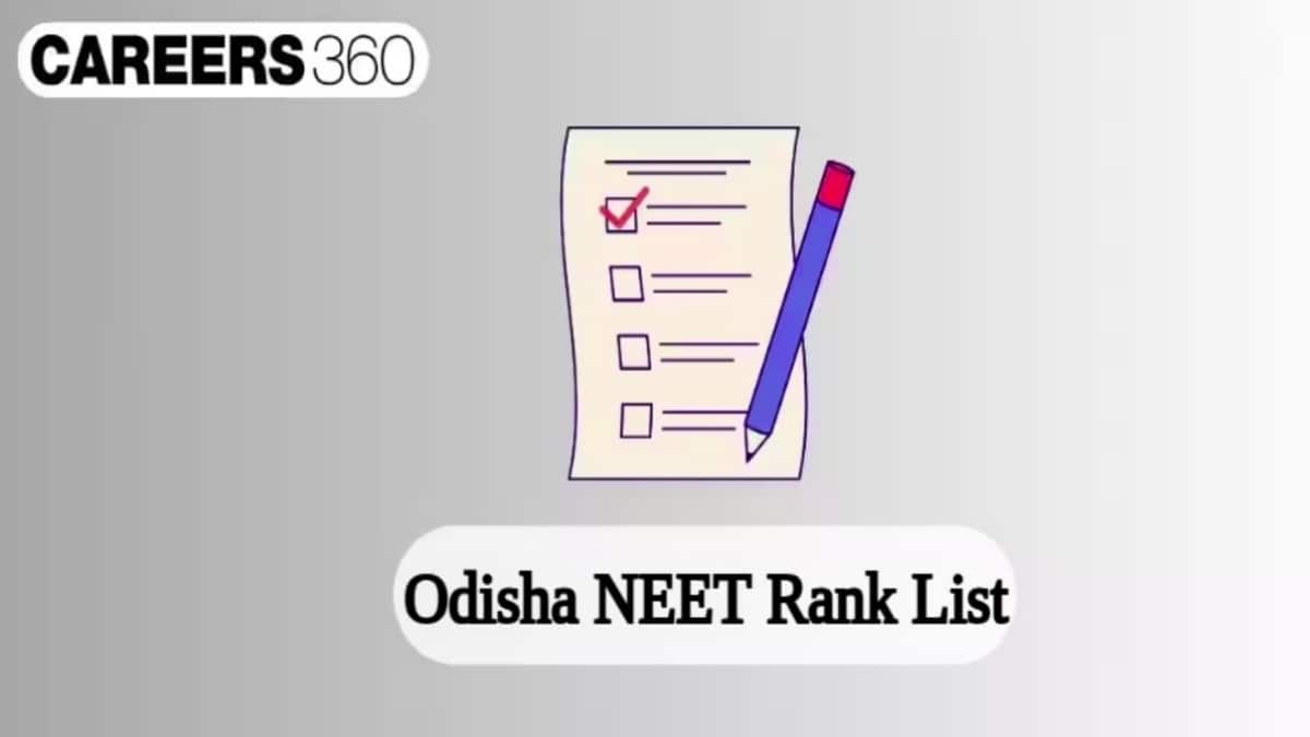 Odisha NEET Rank List 2025 PDF: Download OJEE Rank List